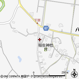 広島県東広島市八本松町原7033周辺の地図