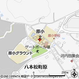 広島県東広島市八本松町原11407周辺の地図