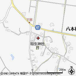 広島県東広島市八本松町原7039周辺の地図