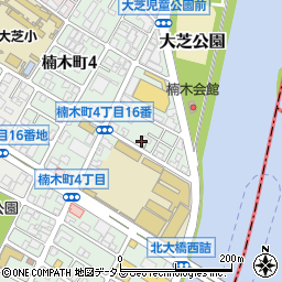 広島県広島市西区楠木町4丁目周辺の地図