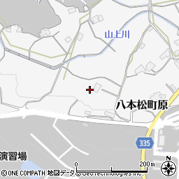 広島県東広島市八本松町原10500周辺の地図