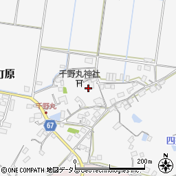 広島県東広島市八本松町原11634周辺の地図