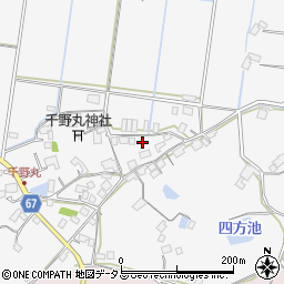 広島県東広島市八本松町原7463周辺の地図