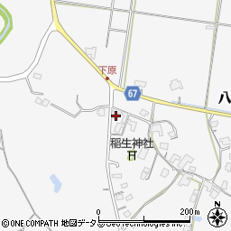 広島県東広島市八本松町原7032周辺の地図