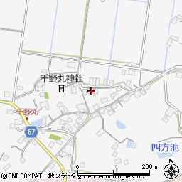 広島県東広島市八本松町原7451周辺の地図