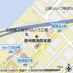 ニコニコレンタカー関西空港店周辺の地図
