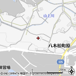 広島県東広島市八本松町原1179周辺の地図