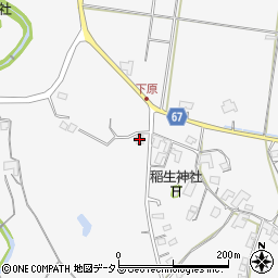広島県東広島市八本松町原6679周辺の地図