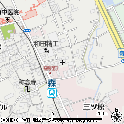 大阪府貝塚市森920周辺の地図
