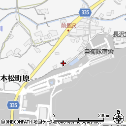 広島県東広島市八本松町原1360周辺の地図