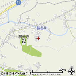 山口県萩市椿東中の倉1724-8周辺の地図