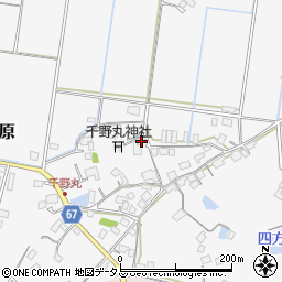 広島県東広島市八本松町原7337周辺の地図