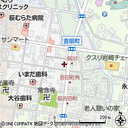 広島商銀萩支店周辺の地図