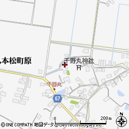 広島県東広島市八本松町原7325周辺の地図