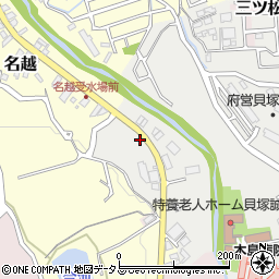 大阪府貝塚市森954周辺の地図