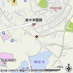 広島県東広島市西条町御薗宇6009-1周辺の地図