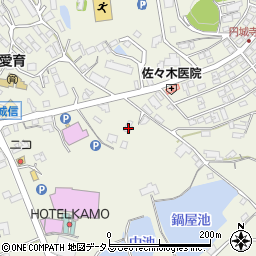 広島県東広島市西条町御薗宇6112周辺の地図