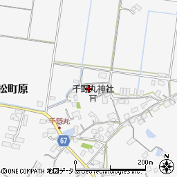 広島県東広島市八本松町原7334周辺の地図