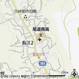 長江公民館周辺の地図