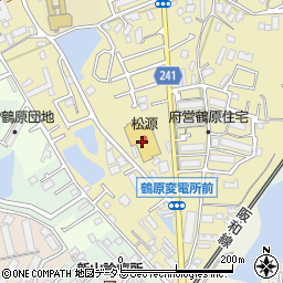 株式会社松源　泉佐野店周辺の地図