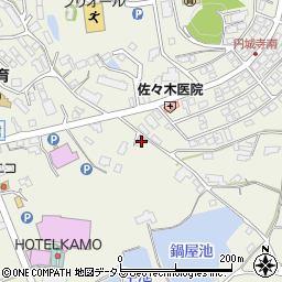 広島県東広島市西条町御薗宇6110周辺の地図