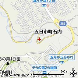 広島県広島市佐伯区五日市町大字石内6055周辺の地図