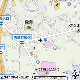 広島県東広島市西条町御薗宇6240周辺の地図