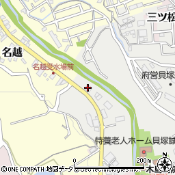 大阪府貝塚市森953周辺の地図