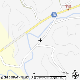 奈良県吉野郡吉野町柳2158周辺の地図