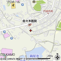 広島県東広島市西条町御薗宇7096周辺の地図