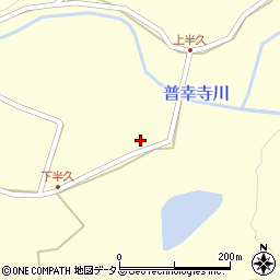 山口県山口市阿東徳佐上下半久2066周辺の地図