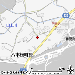 広島県東広島市八本松町原1208周辺の地図