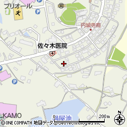 広島県東広島市西条町御薗宇7061周辺の地図