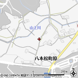広島県東広島市八本松町原1358周辺の地図