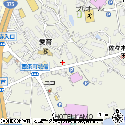 広島県東広島市西条町御薗宇6241周辺の地図