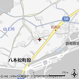 広島県東広島市八本松町原1210周辺の地図