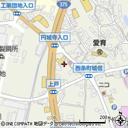広島県東広島市西条町御薗宇6423周辺の地図