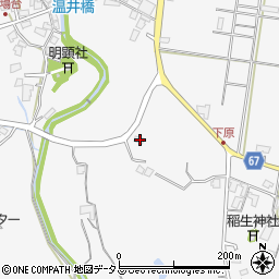 広島県東広島市八本松町原6715周辺の地図