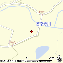 山口県山口市阿東徳佐上下半久2067周辺の地図