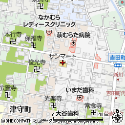 サンマート熊谷店周辺の地図