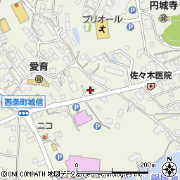 広島県東広島市西条町御薗宇6094周辺の地図