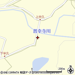 山口県山口市阿東徳佐上下半久2069周辺の地図