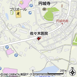 広島県東広島市西条町御薗宇7084周辺の地図