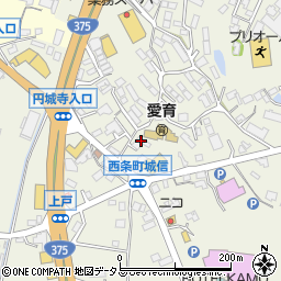 広島県東広島市西条町御薗宇6247周辺の地図