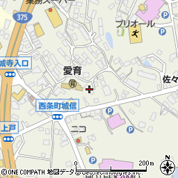 広島県東広島市西条町御薗宇6076周辺の地図
