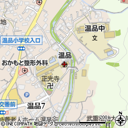 広島市立　温品幼稚園周辺の地図