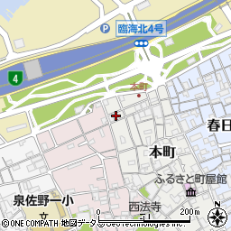 熊取谷電気商会周辺の地図
