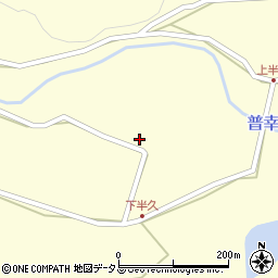 山口県山口市阿東徳佐上下半久2121周辺の地図