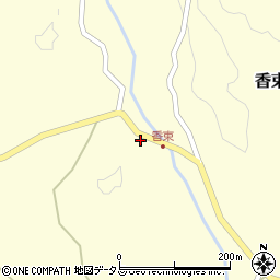 奈良県吉野郡吉野町香束716周辺の地図