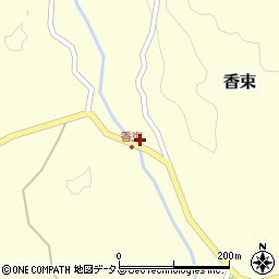 奈良県吉野郡吉野町香束376周辺の地図